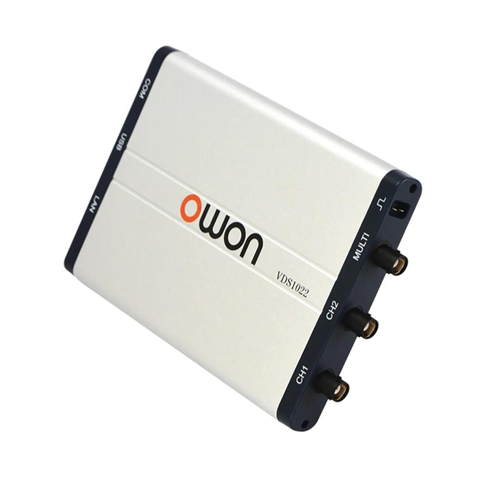 OWON USB   PC Ƿν, VDS1022i 2CH, 25MHz, 100MSa/s, 8 Ʈ  ػ, 5K ڵ PC Ƿν